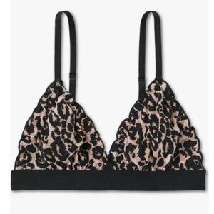 DVF X Target Leopard Mesh Bra NWT